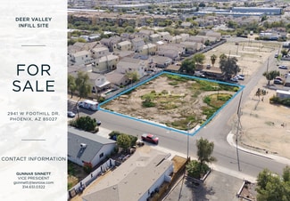 Phoenix, AZ Residential Land - 2941 W Foothill Dr Phoenix, AZ Residential Land - 2941 W Foothill Dr