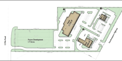 Northwestern Hwy @ 12 Mile, Southfield, MI for Sale