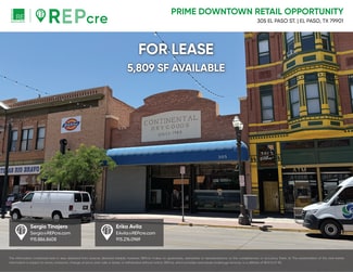 El Paso, TX Retail - 305 S El Paso St