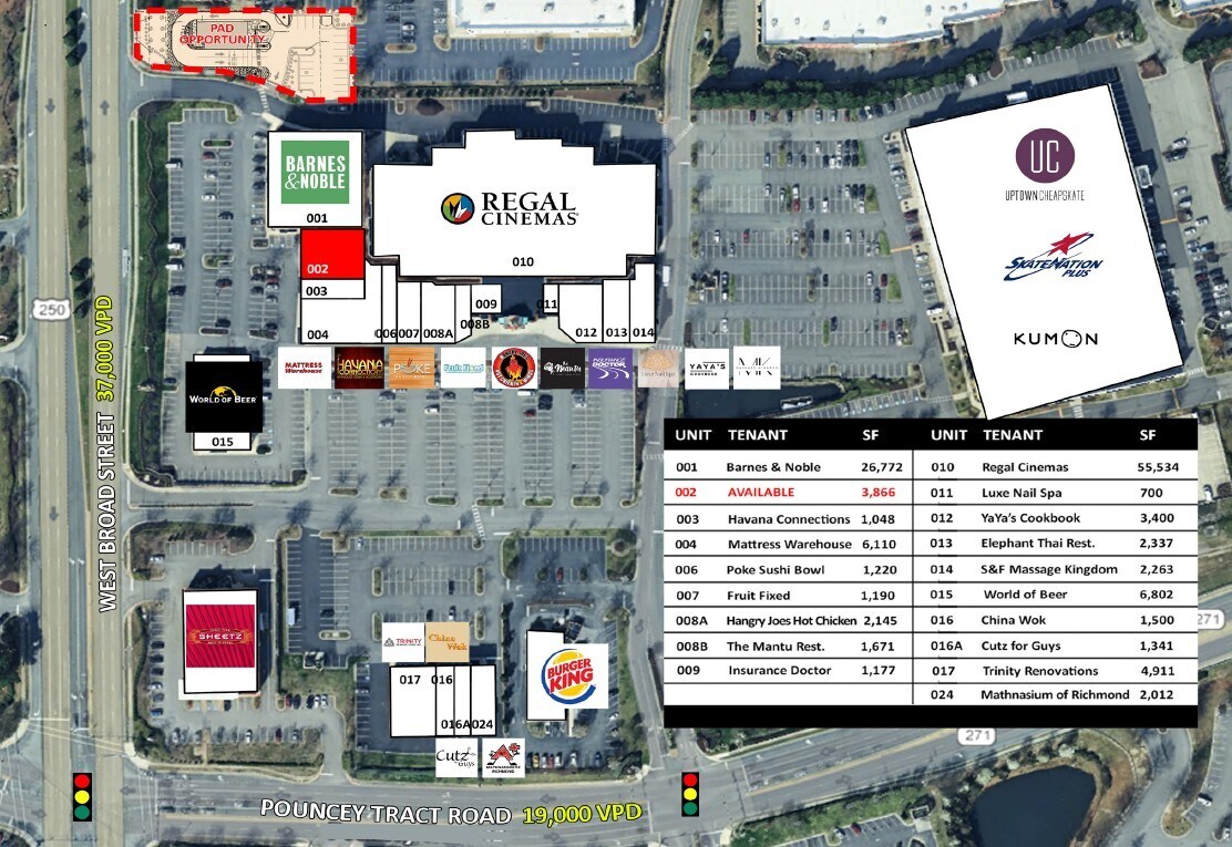 11590 Broad St, Henrico, VA for Rent