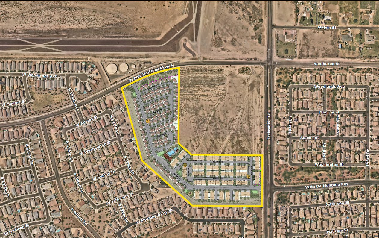 W/SWC Jackrabbit Trl & Van Buren St, Buckeye, AZ for Sale