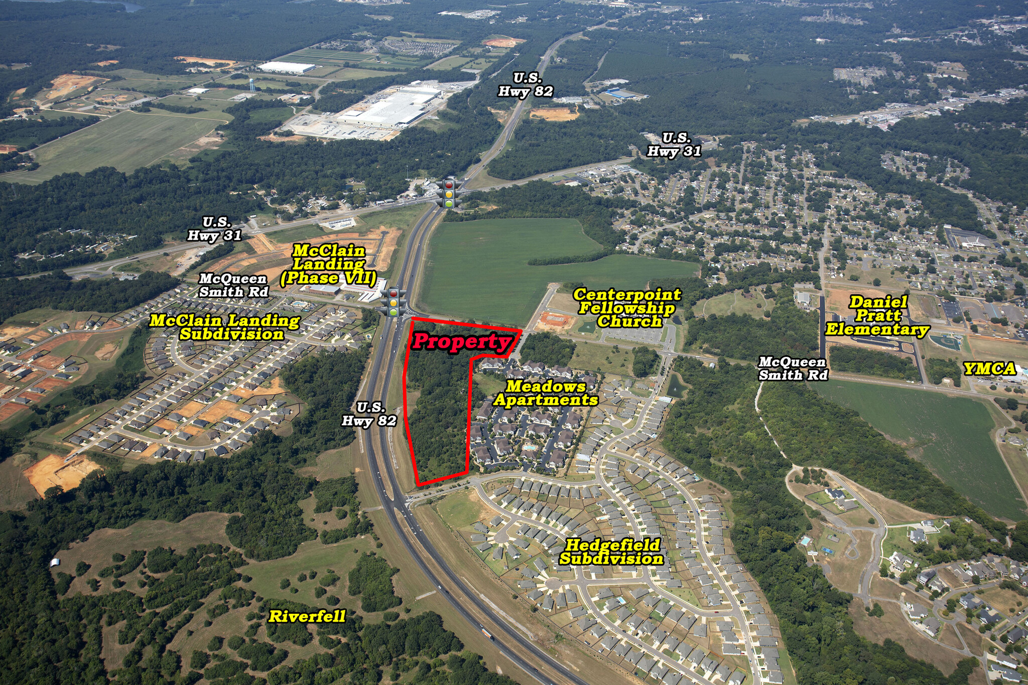 McQueen Smith Rd- 18.34 AC, Prattville, AL for Sale