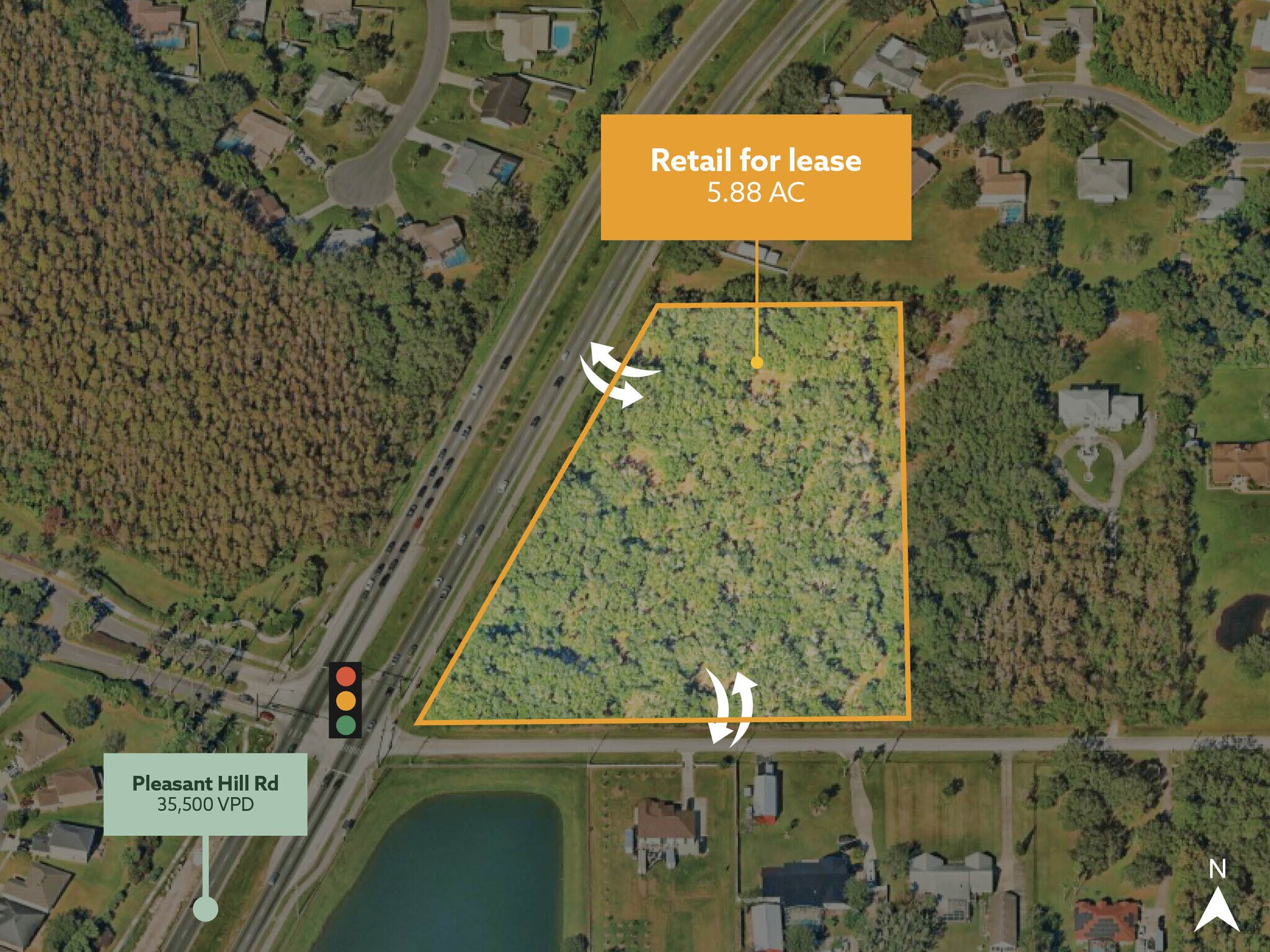 Granada Blvd @ Pleasant Hill Rd, Kissimmee, FL for Rent