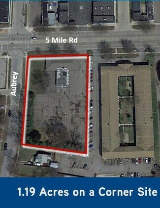 Redford Township, MI Commercial Land - 25321 5 Mile Rd