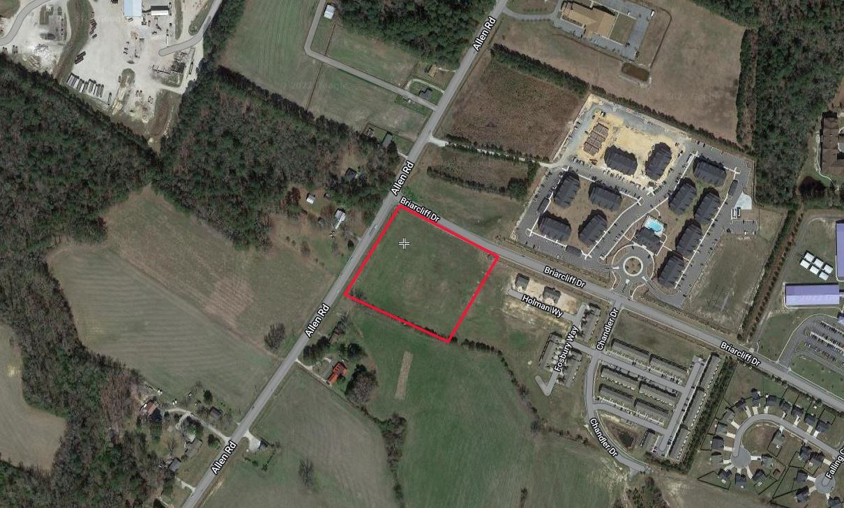 Allen Rd @ Briarcliff Drive, Greenville, NC for Sale