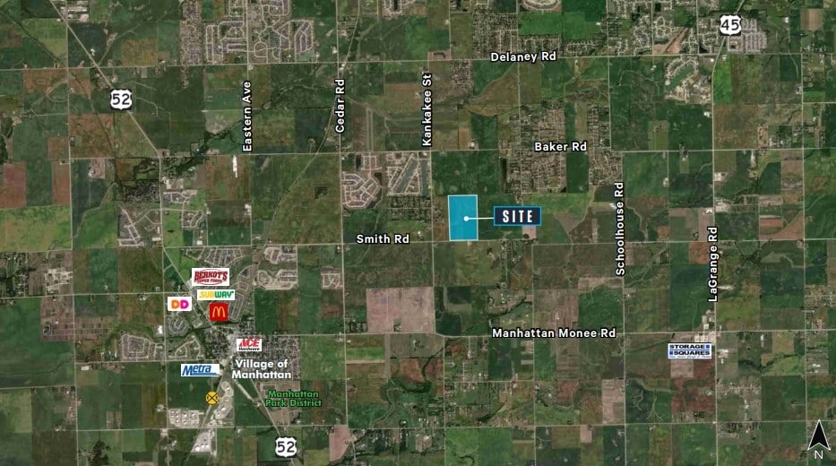 NEQ OF SMITH ROAD & KANKAKEE STREET, Manhattan, IL for Sale