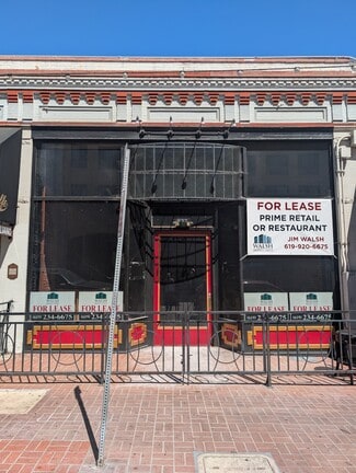 San Diego, CA Retail - 827-835 4th Ave