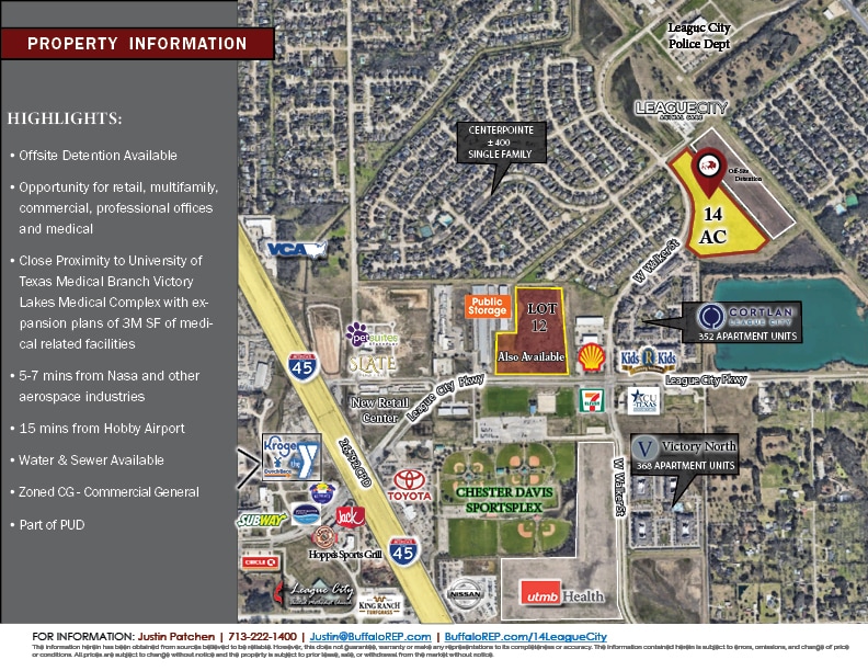 740 W Walker St, League City, TX for Sale