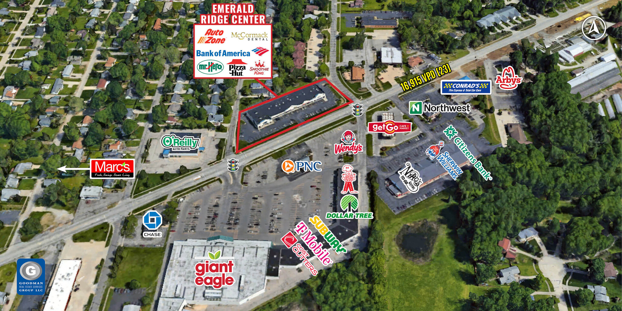 34200-34282 Center Ridge Rd, North Ridgeville, OH for Rent