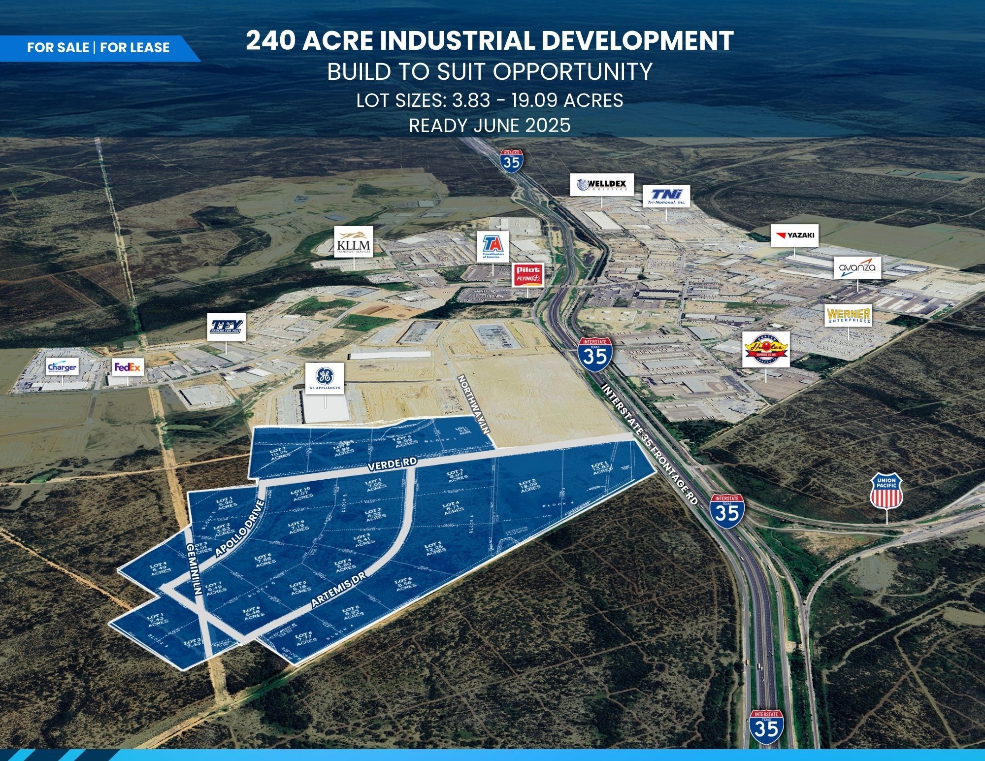 SKG at Hachar Industrial Park, Laredo, TX for Sale