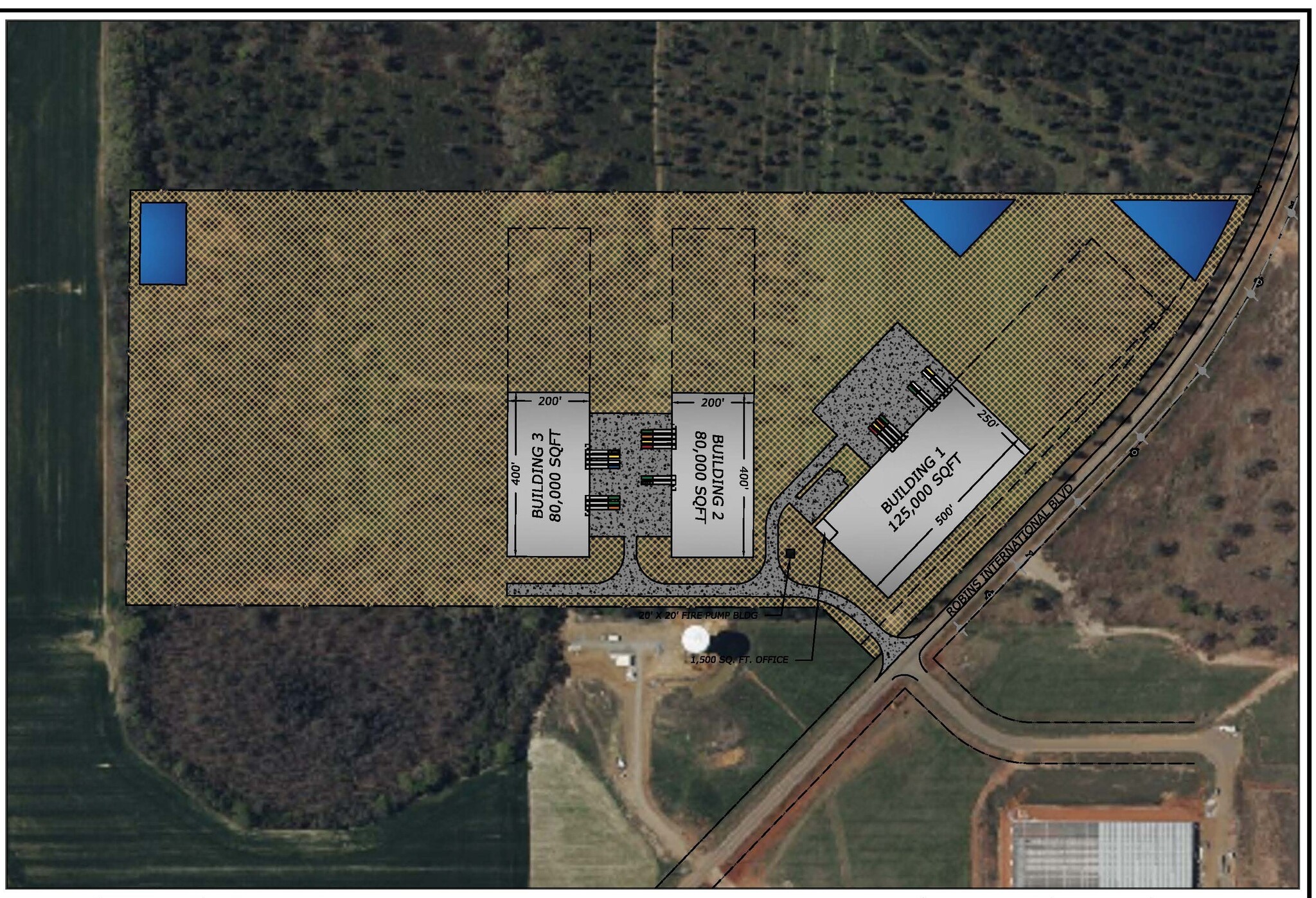 0 Robins International Blvd, Byron, GA for Rent
