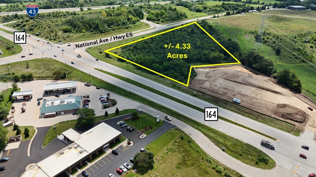 NWQ I-43 and Hwy 164, Big Bend, WI for Sale