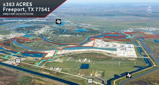 Freeport, TX Industrial Land - NWQ E HWY 322 & FM 523 RD