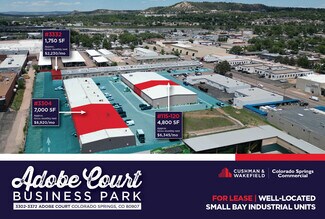 Colorado Springs, CO Flex, Industrial - 3302-3330 Adobe Ct Colorado Springs, CO Flex, Industrial - 3302-3330 Adobe Ct