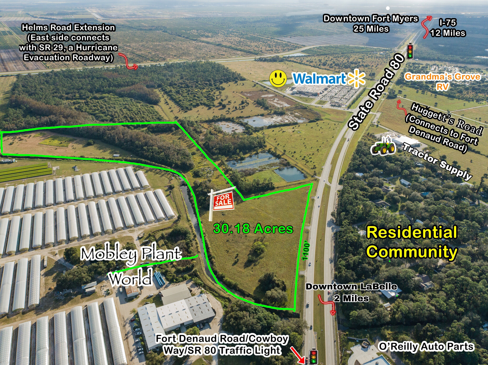 W SR 80, Labelle, FL for Sale