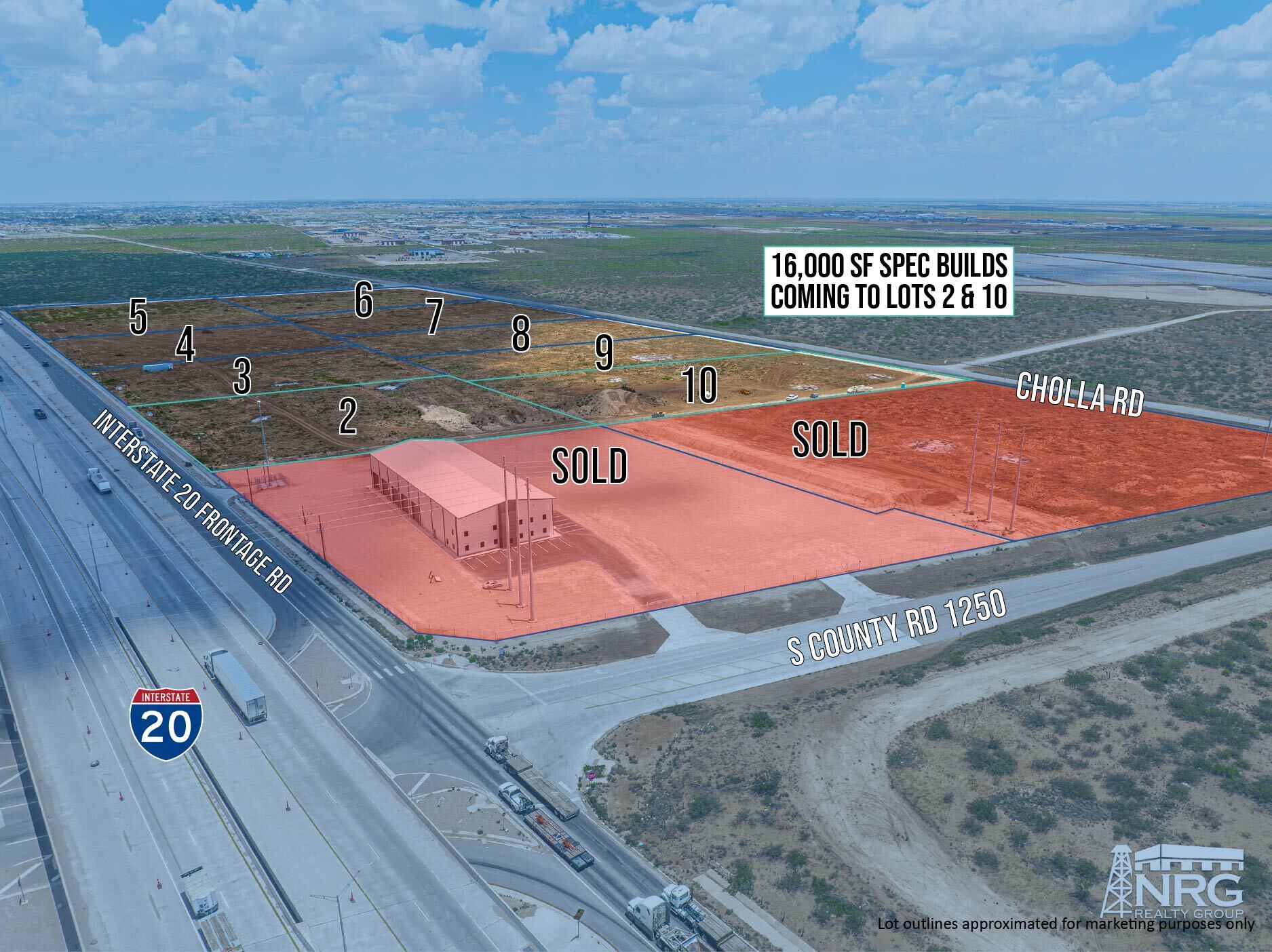 BTS Interstate 20, Midland, TX for Rent