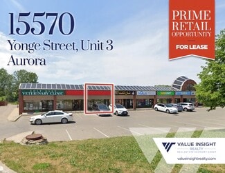 Aurora, ON Retail - 15570 Yonge St