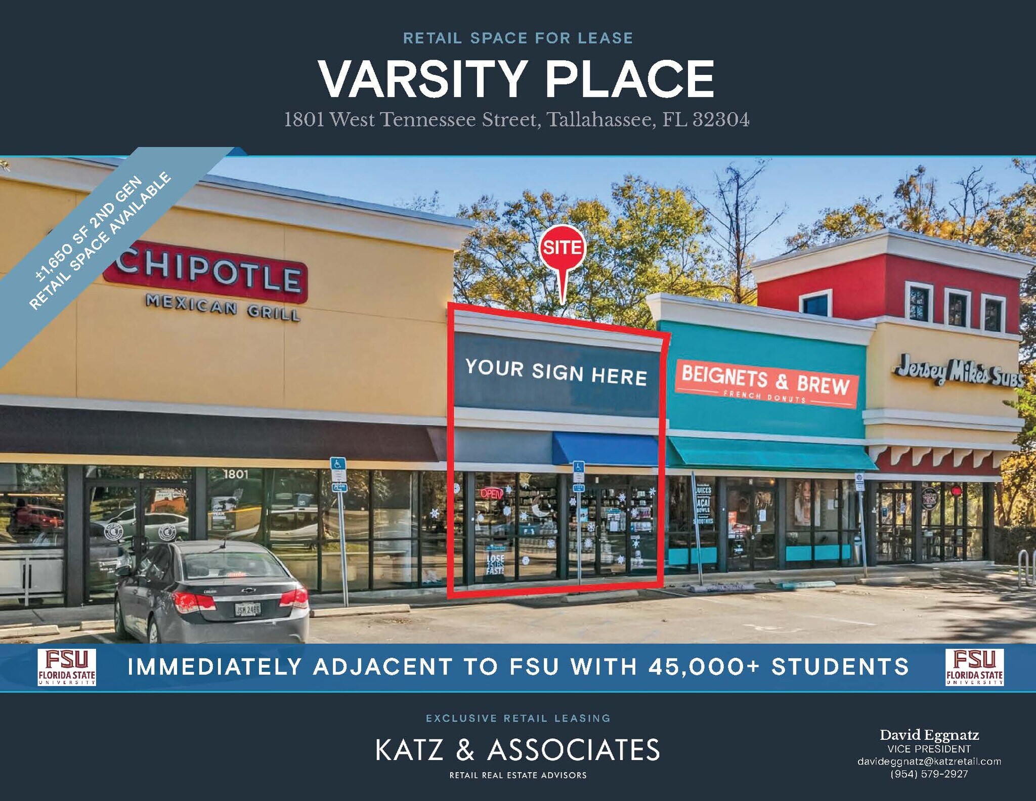 1801 W Tennessee St, Tallahassee, FL for Rent