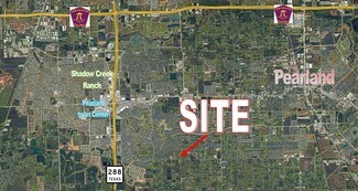 Manvel, TX Commercial Land - 8479 Bailey Rd