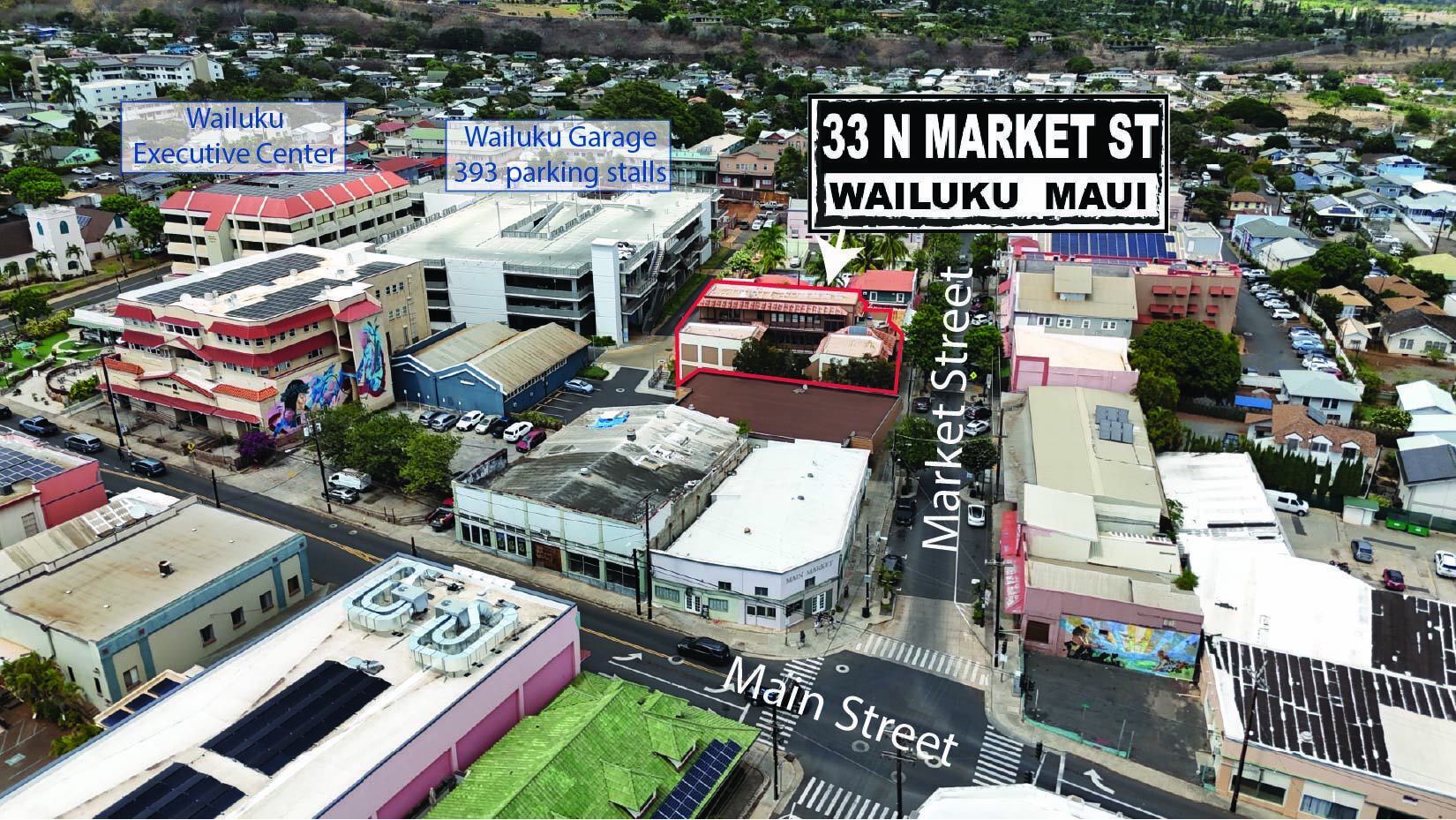 33 N Market St, Wailuku, HI for Sale