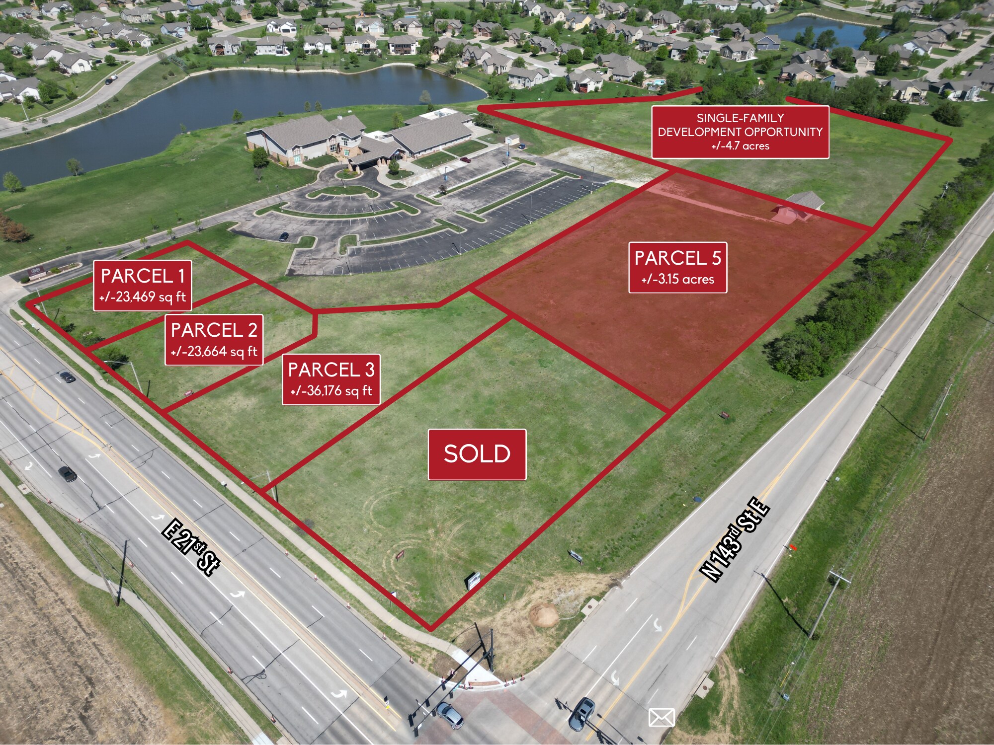 143rd & 21st St, Wichita, KS for Sale