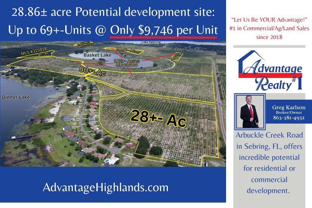 2435 Arbuckle Creek rd, Sebring, FL for Sale