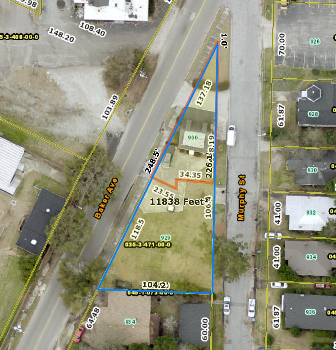 929 Murphy St Augusta, GA 30904 Office Property for Lease on