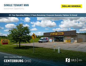 Centerburg, OH Freestanding - 3881 Columbus Rd Centerburg, OH Freestanding - 3881 Columbus Rd