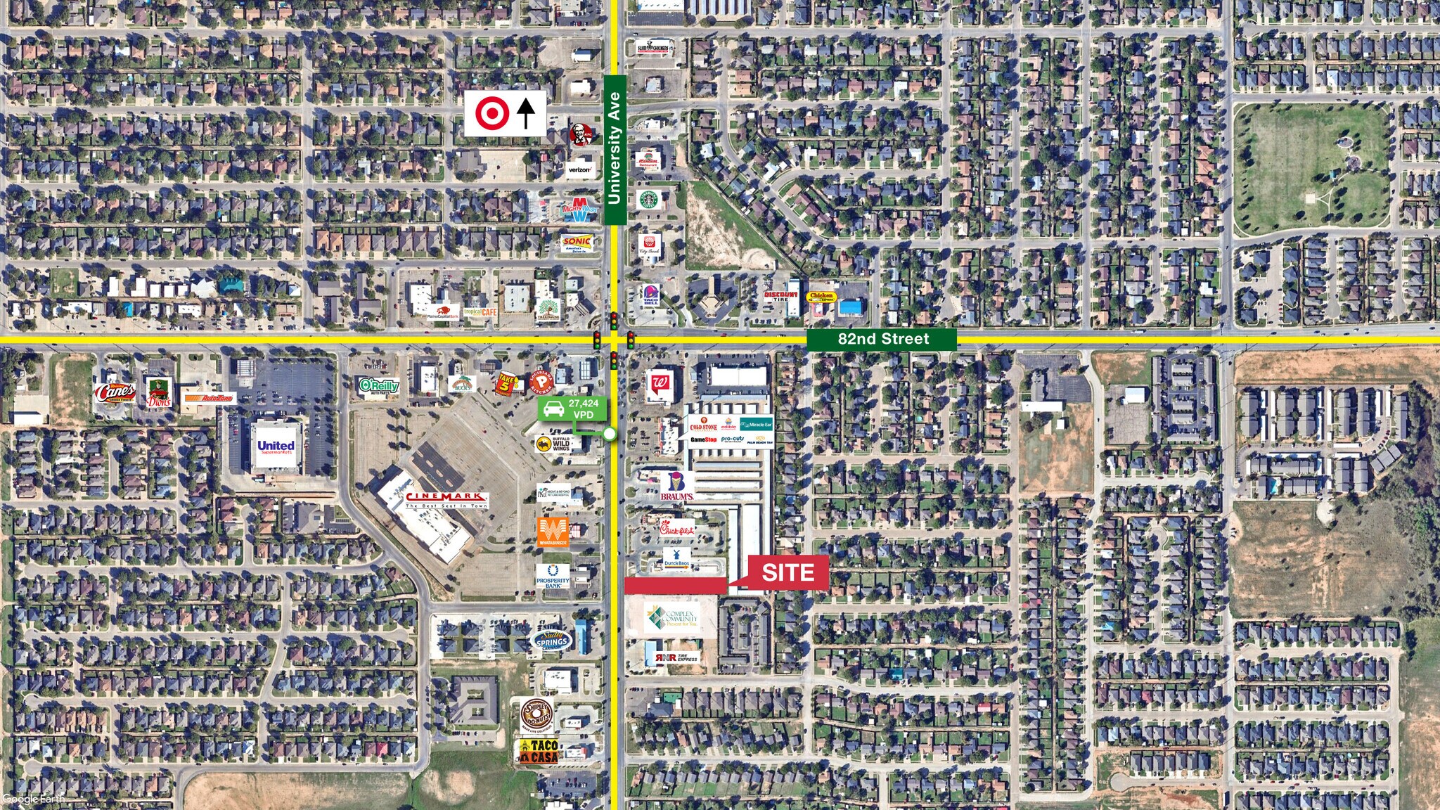 8233 University Ave, Lubbock, TX for Sale