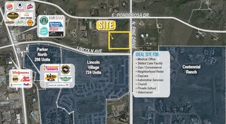 Parker, CO Commercial Land - NWC Lincoln Ave. & Pine Dr.