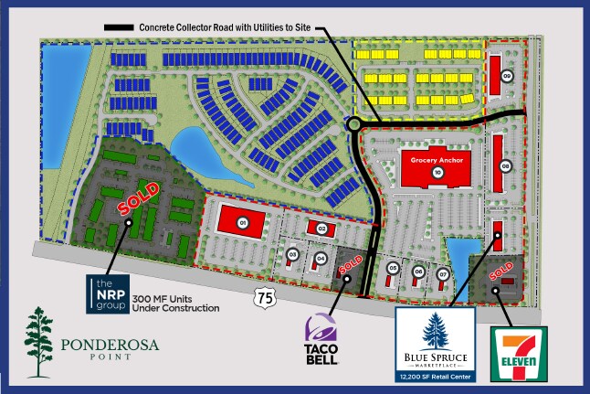 US-75 & Ponderosa Rd, Howe, TX for Sale