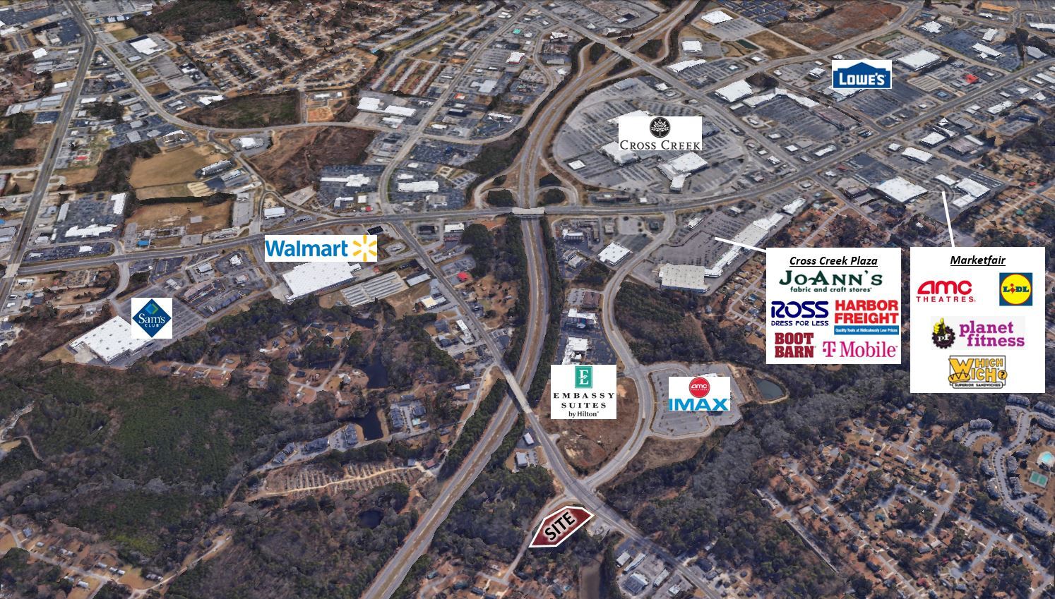 Yadkin 1 Lake Valley Drive Fayetteville, NC 28303 Land Property