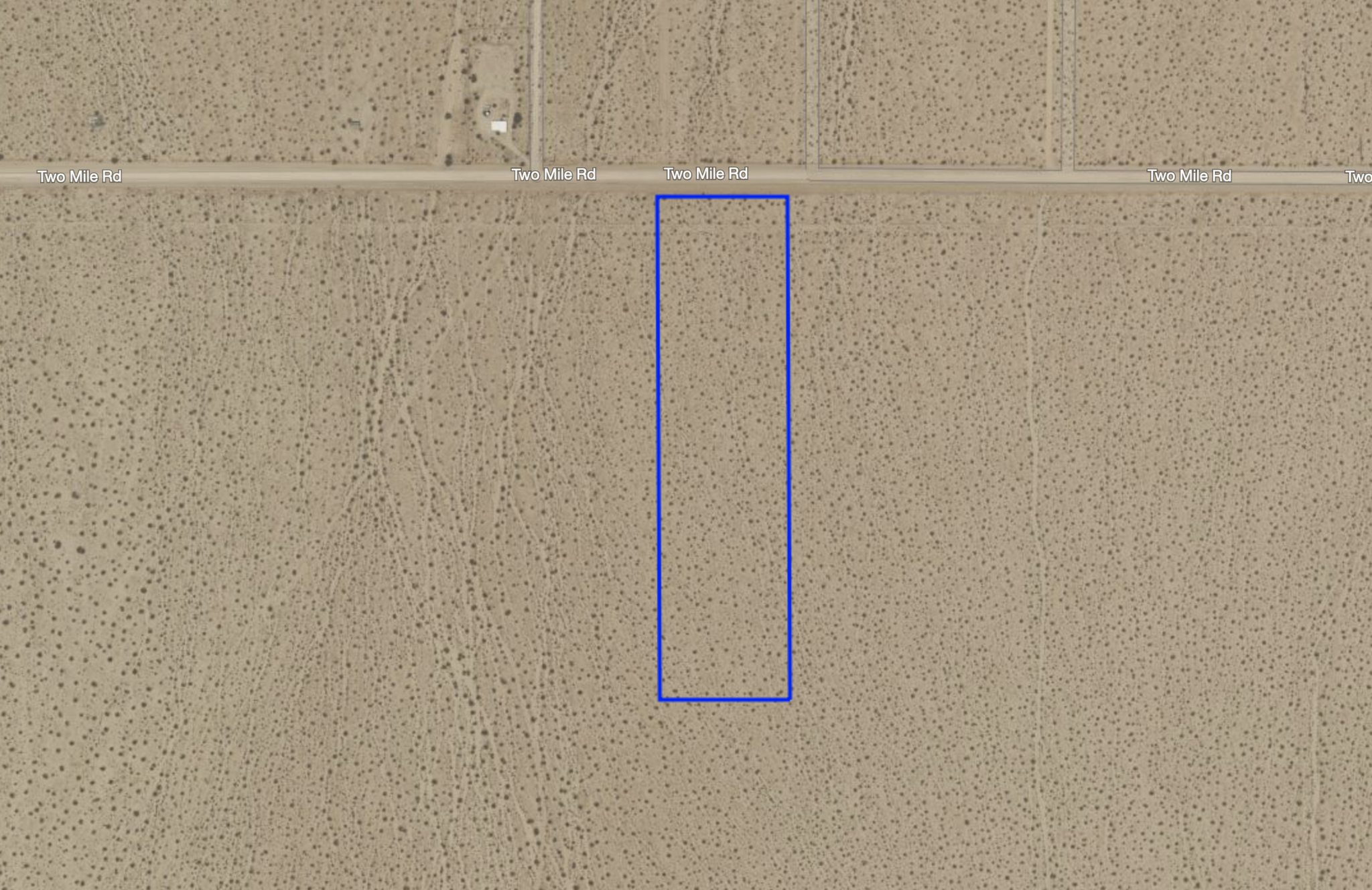 Two Mile Road, Twentynine Palms, CA for Sale