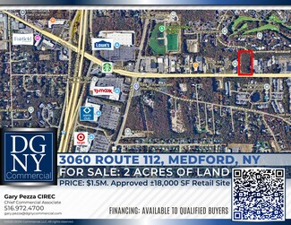 Medford, NY Commercial Land - 3060 Route 112 Medford, NY Commercial Land - 3060 Route 112