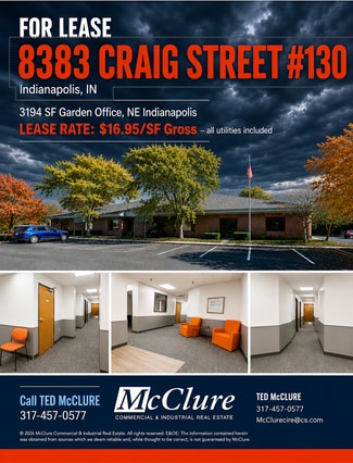 Indianapolis, IN Office - 8383 Craig St Indianapolis, IN Office - 8383 Craig St