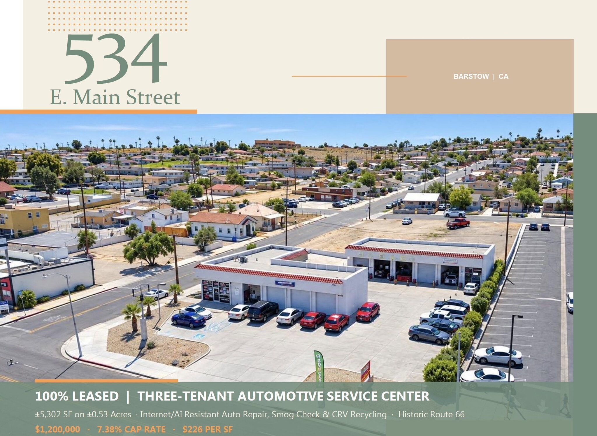 530-534 E Main St, Barstow, CA for Sale