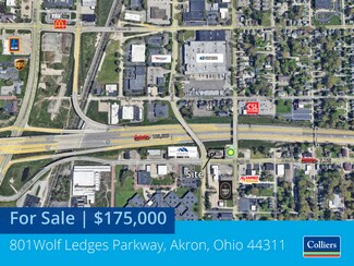 Akron, OH Commercial Land - 801 Wolf Ledges Pky