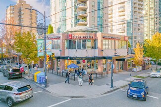 Vancouver, BC Storefront Retail/Office - 1301-1339 Robson St