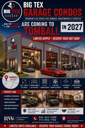 Tomball, TX Parking Lots & Garages - 21801 Hufsmith Kohrville Rd