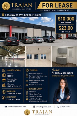 Doral, FL Industrial - 3004 NW 79th Ave Doral, FL Industrial - 3004 NW 79th Ave