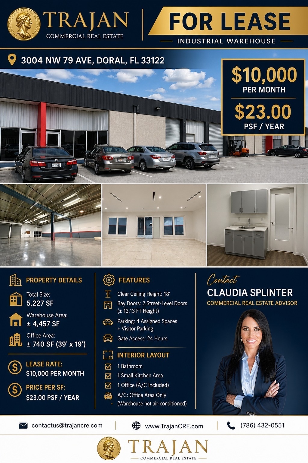 3004 NW 79th Ave, Doral, FL for Rent