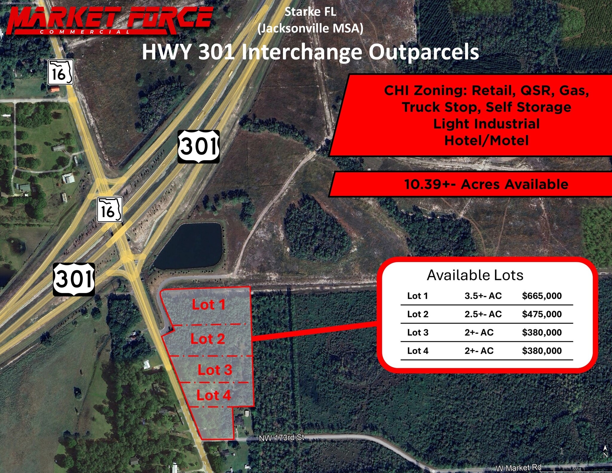 17339 NW State Road 16, Starke, FL for Sale