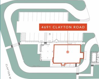 Concord, CA Commercial Land - 4691 Clayton Rd