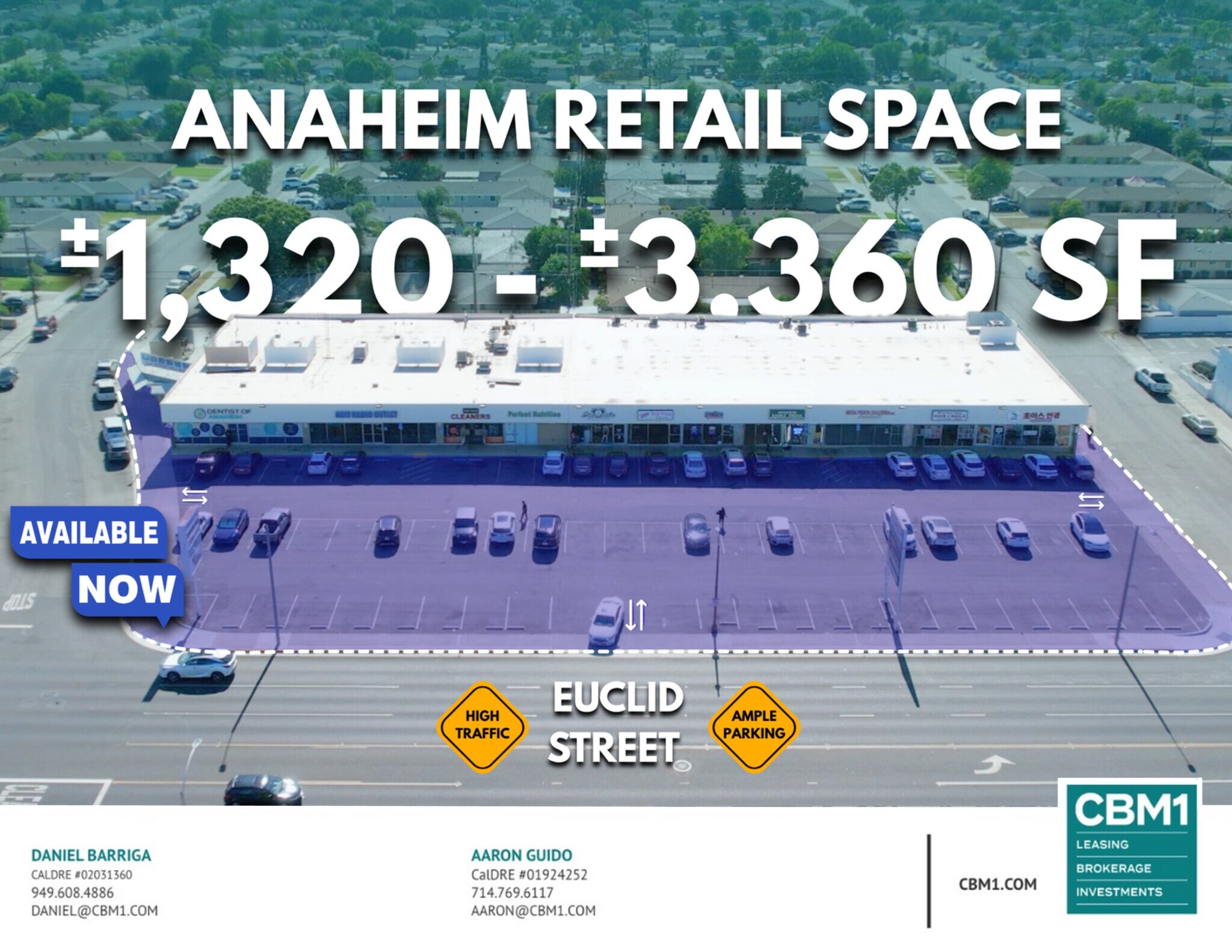 939-953 N Euclid St, Anaheim, CA for Rent