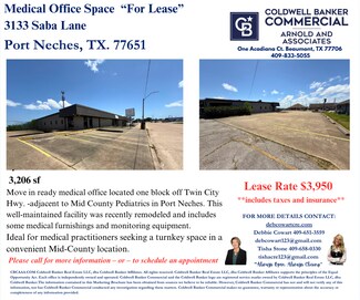 Port Neches, TX Office - 3133 Saba Ln