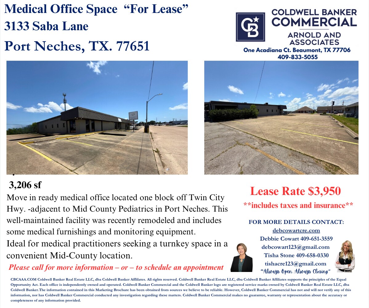 3133 Saba Ln, Port Neches, TX for Rent