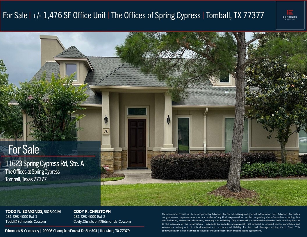 11623 Spring Cypress Rd, Tomball, TX for Sale