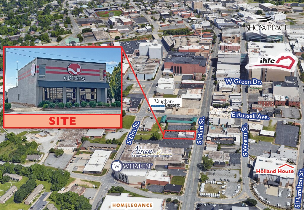 422 S Main St High Point, NC 27260 Retail Property for Lease on