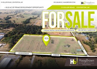 Centerton, AR Commercial Land - 111 Keller Rd
