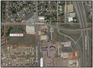 Moore, OK Commercial Land - SW 4th & Telephone Rd